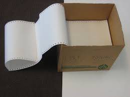 8 1/2 X 11 Computer paper. 3 reams equivalent 1