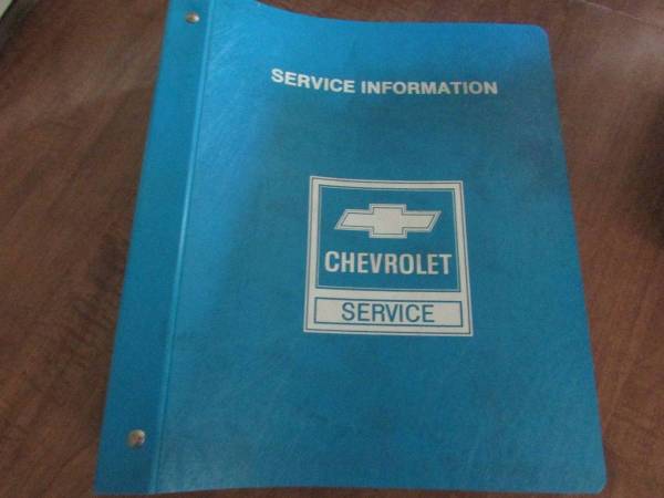 1985 Chevrolet Spectrum service shop dealer repair BINDER manual ST-39 1