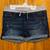 NWT Girls Justice Knit Waist Roll Cuff Denim Jean Short Shorts Size 12 1 thumbnail
