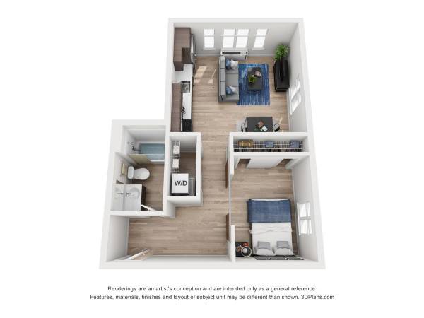 $1,499 / 1br - 558ft2 - ¡Te enamorarás de la VISTA! ¡Alquila hoy! (Goose Hollow)63777384661249121