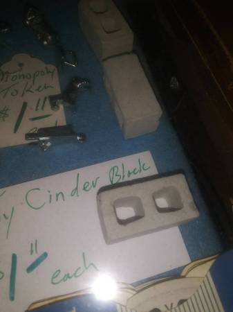 CMU - tiny cider block s - 1:12 scale 1