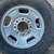 Chevy gmc 2500 17 inch steel wheels and used tires from 2011 or newer 3 thumbnail