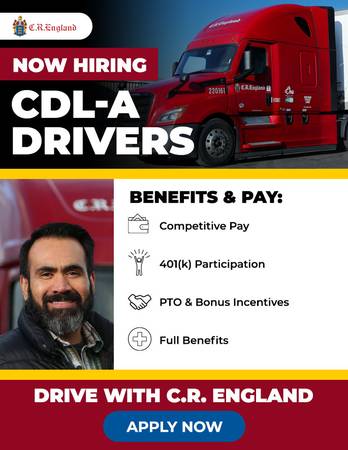 CDL-A Drivers - Average $88,000 Per Year - Home Weekly - Full Benefits 1