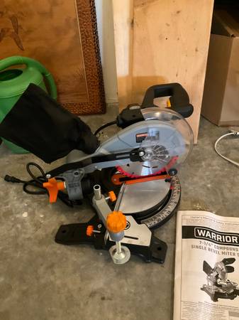 Miter saw 7 1/4” compound 1