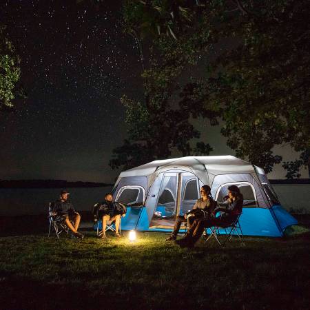 12 man Core Camping Tent Brand New with lighting 1