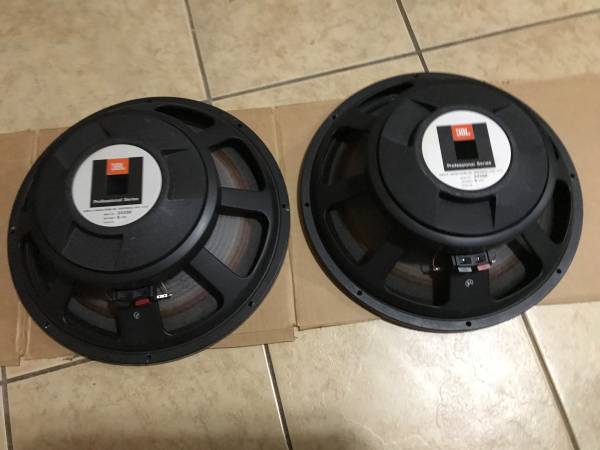 Jbl speaker 2235H PAIR RECONE BY JBL  EXCELLENT CONDITION 1