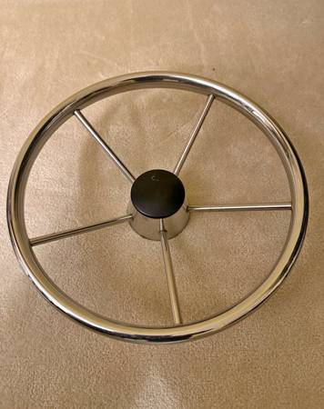 Ss boat steering wheel 1