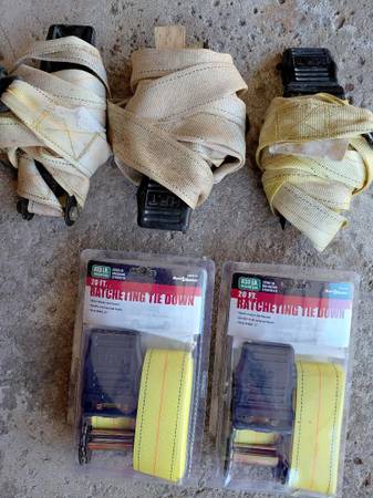 RATCHETING TIE DOWNS 1