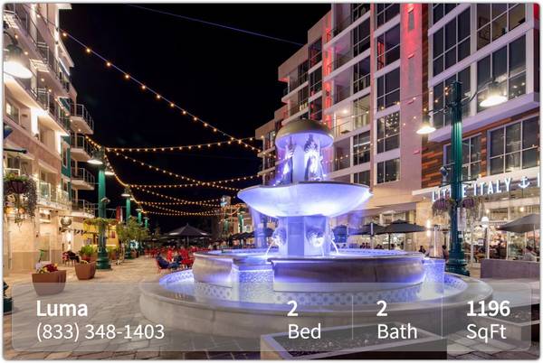 $5,517 / 2br - 1196ft2 - Take it to the next level! Beautiful high rise 2 bed / 2 bath! (San Diego - Little Italy)64037223659139121