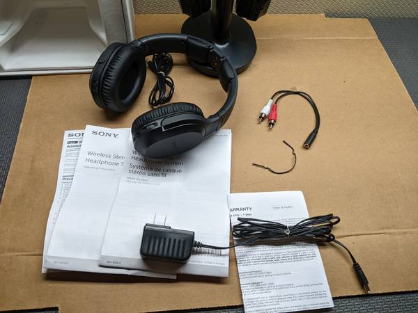 Sony WH-RF400 Auriculares Inalámbricos para el Hogar - $45 (GLENWOOD)63471078045185124