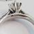 GIA Certified 1.01ct Natural Diamond Halo Engagement Ring 6 thumbnail