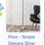 Simple Designs 5 light adjustable Gooseneck silver floor lamp 8 thumbnail
