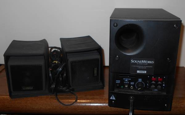 Portable sound system 1
