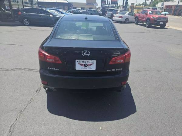 2008 Lexus IS AWD All Wheel Drive IS 250 Sport Sedan 4D Sedan - $10,999 (One Stop Motors)63612691027841123