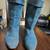 Vintage Teal Mid-Calf Suede Boots (7-7 ½) 2 thumbnail