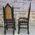 High-end Bernadette Livingston Custom Neo-Gothic Tall pub Chairs 9 thumbnail