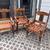 Three vintage "Lion King" hand carved armchairs. 2 thumbnail
