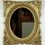Antique Ornate Gold Gilded Gesso Mirror 10 thumbnail