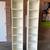 Skinny set of 2 white Bookcases 3 thumbnail