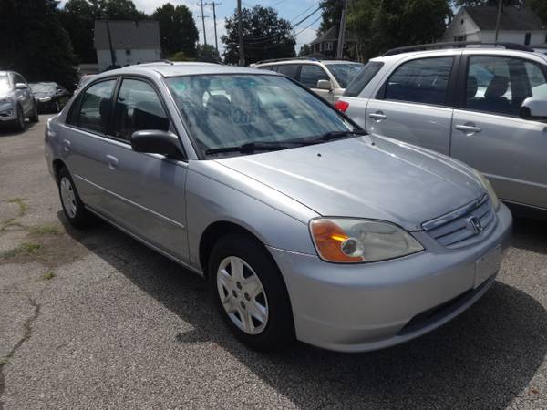 2003 Honda Civic LX - Sedán, clasificación E.P.A. de 38 MPG - $2,995 (Mogadore (Sunset Sales LLC))63436134664705121
