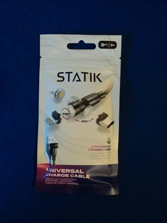 STATIK UNIVERSAL CHARGE CABLE - 3FT 1