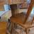 Dining table with 6 chairs and leaf for sale 2 thumbnail