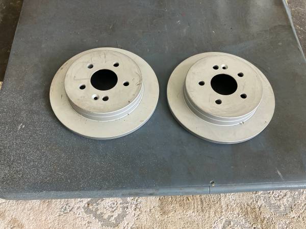 2 ML430 Rear Brake Rotors  (10-2) 1
