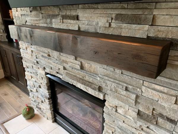Distressed & Rustic Fireplace Mantels - MrMantel.com 1