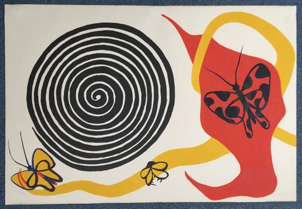 1975 Alexander Calder Original Lithograph Artist’s Proof w/ Provenance 1