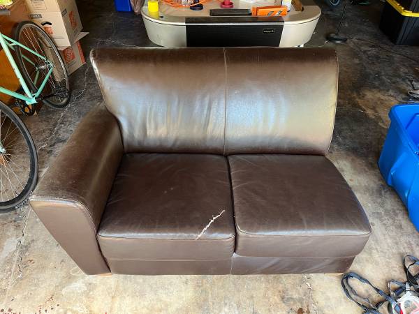 Free leather couch 1