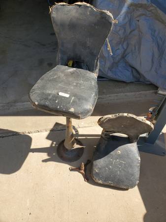Antique Soda Fountain Seats 1