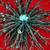 GLITTERED AND SEQUINED BURST ORNAMENT, TURQUOISE (Set of 4) 16 thumbnail