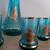 Blue decanter with frosted gold ships 2 thumbnail