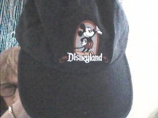 year y2k 2000 unused mickey mouse disneyland baseball cap 1