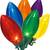 Member's Marks 50 Count Ultra Bright LED C9 Lights (Assorted Colors) 1 thumbnail