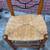 Wicker/Maple Decorative High Back Hall Chair 4 thumbnail
