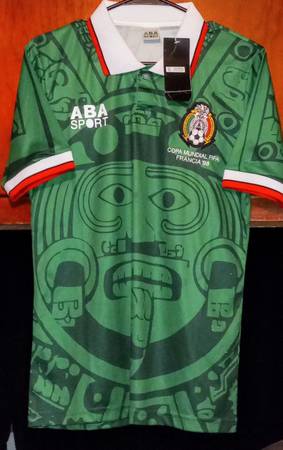 98'WORLD CUP MEXICO RETRO JERSEY 1