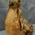 Large 20" mixed media hand made bird figure statue sculpture folk art 2 thumbnail