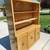 True VTG Mid-century Modern 50s 1960s Blonde Wood China Cabinet Hutch 3 thumbnail