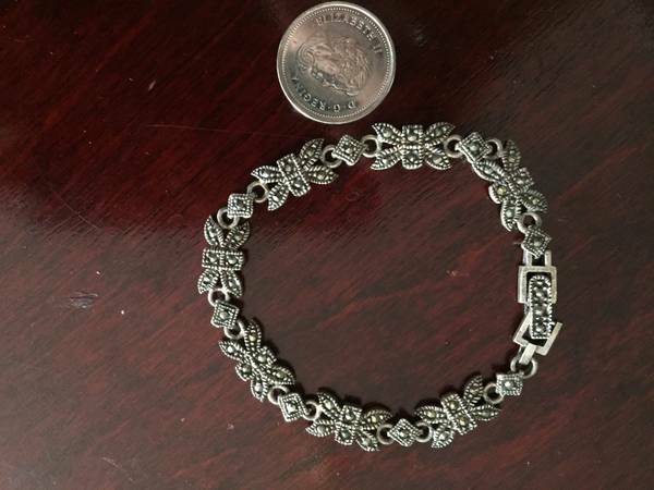 Marcasite Sterling Silver Bracelet 1
