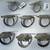 Snowflake Napkin Holder Rings-(silver metal) 3 thumbnail