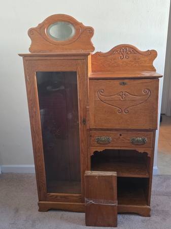 Antique secretary desk 1