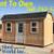RENT TO OWN WOODEN SHEDS - Storage Shed, Game Room, Man Cave, She Shed 8 thumbnail