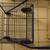 Shopping Grocery Cart (foldable) - 16x14x35 inch - Metal 3 thumbnail