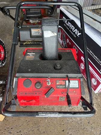 3/21 MTD Yard Machine snowblower 1