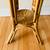 Vintage Round Woven Rattan Bamboo Cane Plant Stand TIKI Cocktail Side 8 thumbnail