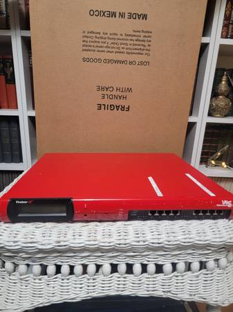 WatchGuard Firewall X750e Core – Security Appliance home lab testing 1