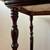 Table Vintage Side /Pedestal Marble Top 28" Tall Mahogany 10 thumbnail