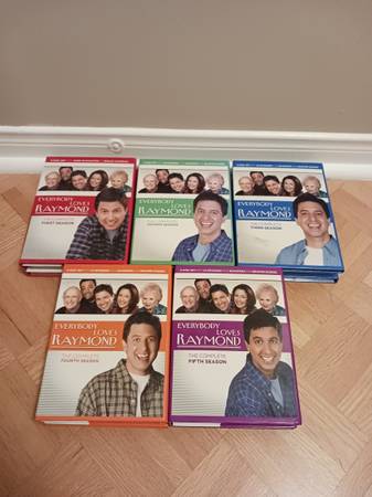 EVERYONE LOVE RAYMOND DVD'S - Seasons 1-2-3-4-5 1
