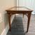Wooden Coffee Table with Leather & Glass Top 7 thumbnail